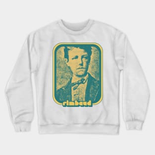 Rimbaud /// Retro Style Fan Aesthetic Design Crewneck Sweatshirt